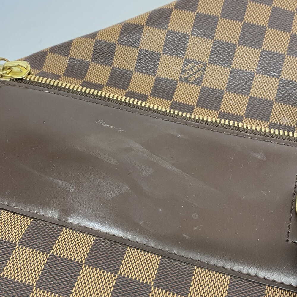 LOUIS VUITTON Brown Damier Boston Bag - Picture 8 of 10